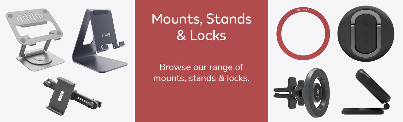 Mounts, Stands & Locks