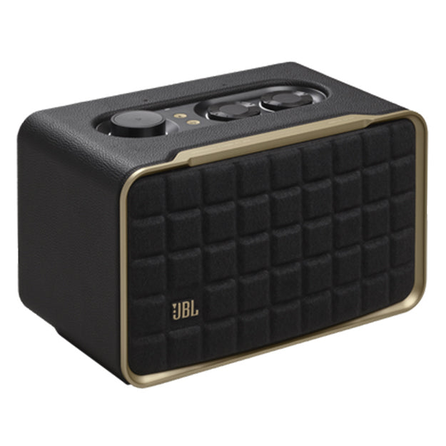 JBL Authentics 200 Retro Style Smart Home WiFi Speaker - Black