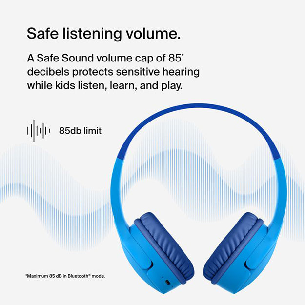 Belkin SoundForm Mini Wireless On-Ear Headphones For Kids