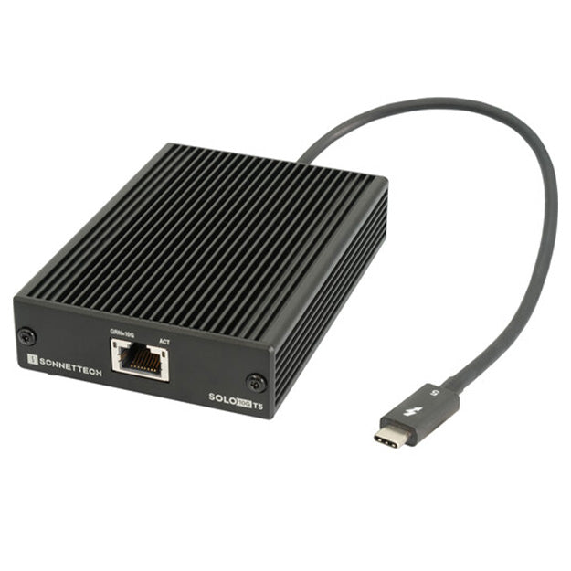 Sonnet Solo10G Thunderbolt 5 10Gb Ethernet Adapter - Grey