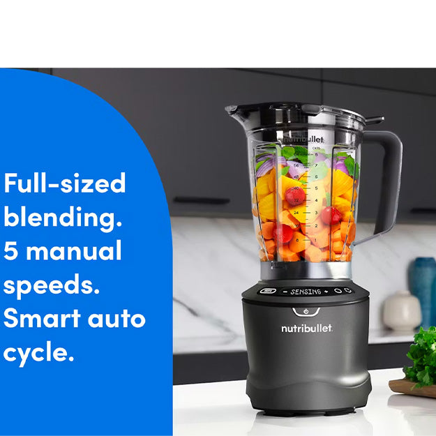 Nutribullet SmartSense Blender Combo - Black & Grey