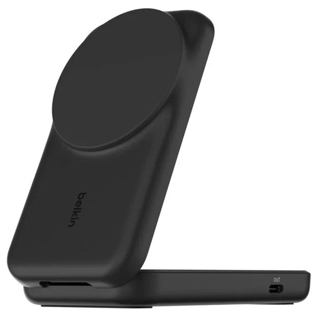 Belkin UltraCharge 25W 2-in-1 Qi2 Square Magnetic Wireless Charger