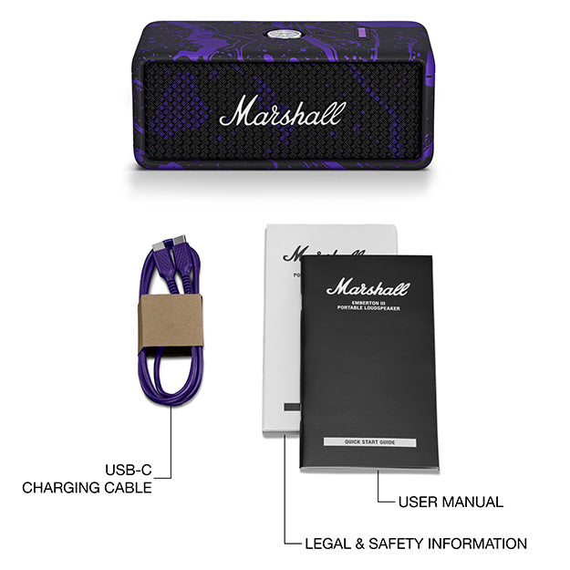 Marshall Emberton III Portable Bluetooth Speaker