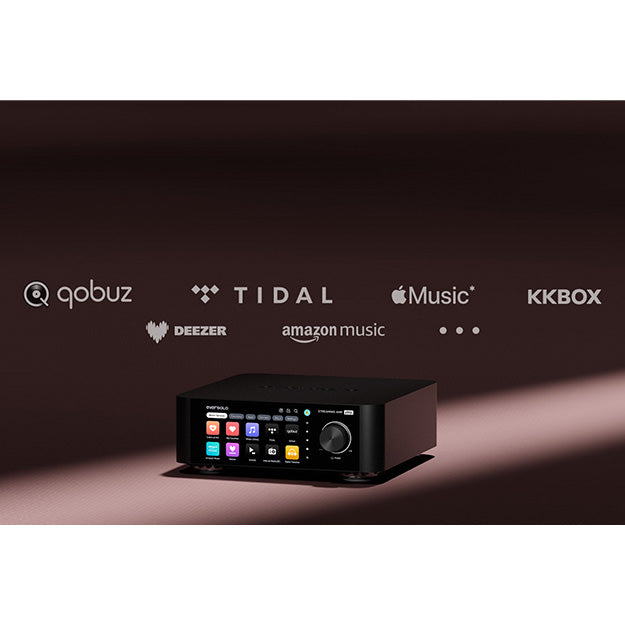Eversolo Play All-In-One Music Streamer With Amplifier - Black