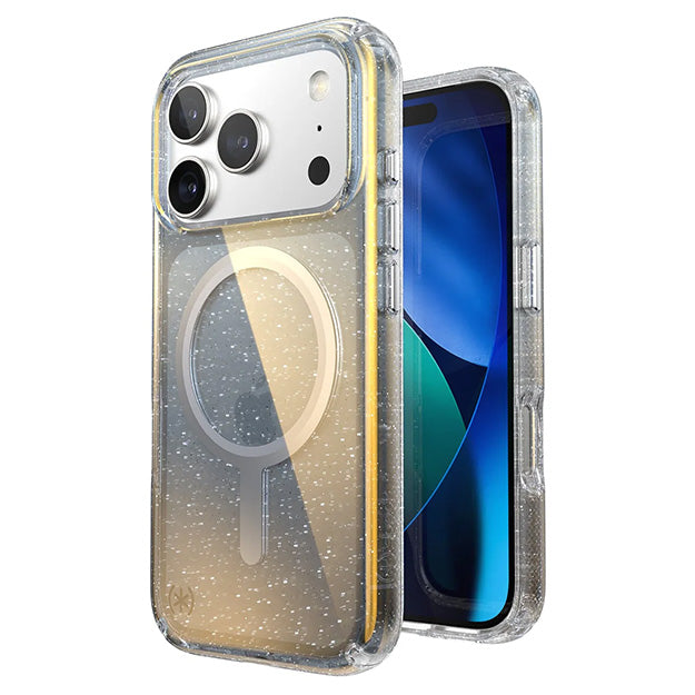 Speck Presidio Lux Glitter Case With MagSafe For iPhone 17 PRO