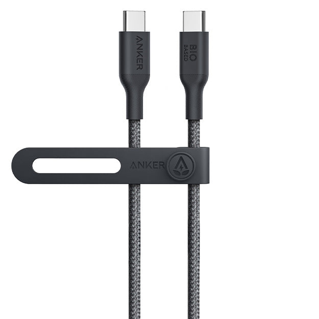 Anker 544 Bio-Based USB C To USB-C Cable Fast Charging 140W 0.9M Cable – Black