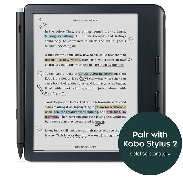Kobo Libra Colour 7" Colour E Ink Kaleido 3 Touchscreen eReader