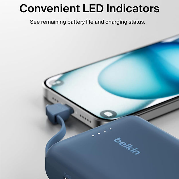 Belkin BoostCharge 10 000 mAh With USB-C Cable Power Bank