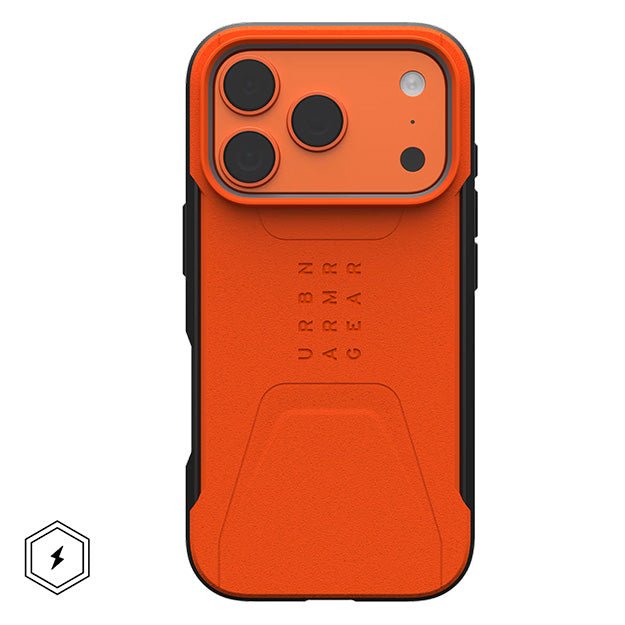 UAG Exclusive Civilian MagSafe Case For Apple iPhone 18 PRO MAX / 17 PRO MAX - Orange