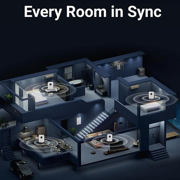 WiiM Sound Wireless Smart Speaker With 1.8" Touch Display - Black