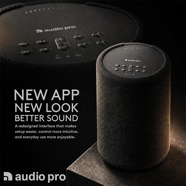 Audio Pro A10 MkII W Compact Multiroom Speaker (WiFi & Bluetooth)
