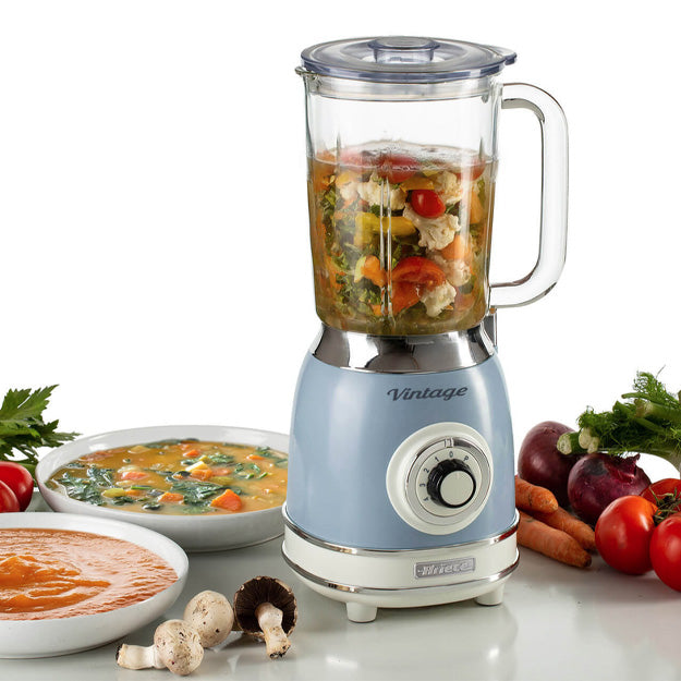 Ariete Vintage 1.5L Blender (4 Speeds & Pulse With Ice Crusher Function)