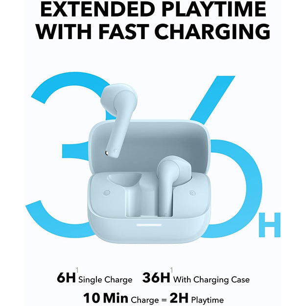 Anker Soundcore K20i Bluetooth Wireless Semi-in-Ear Earbuds