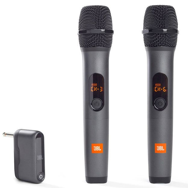 JBL PartyBox 330 Portable Bluetooth Speaker With 2 x JBL Wireless Microphones