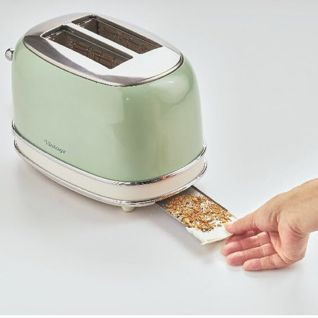 Ariete 155 Vintage 2 Slice Electric Toaster