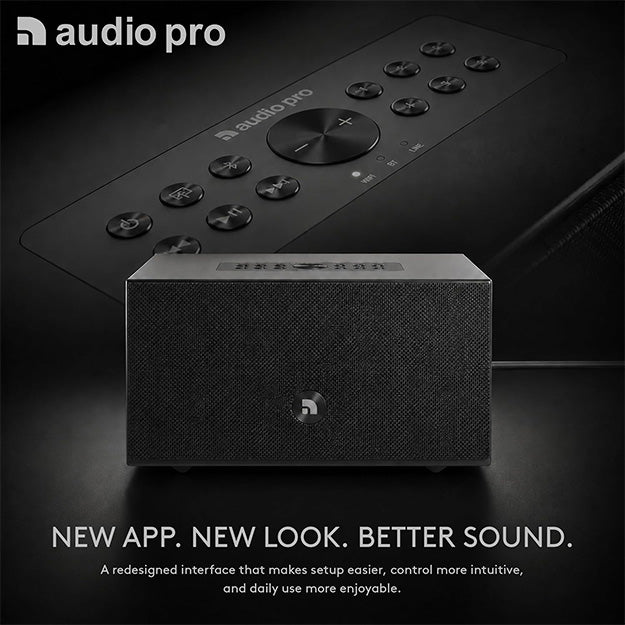 Audio Pro C10 MkII W Compact Multiroom Speaker (WiFi & Bluetooth)