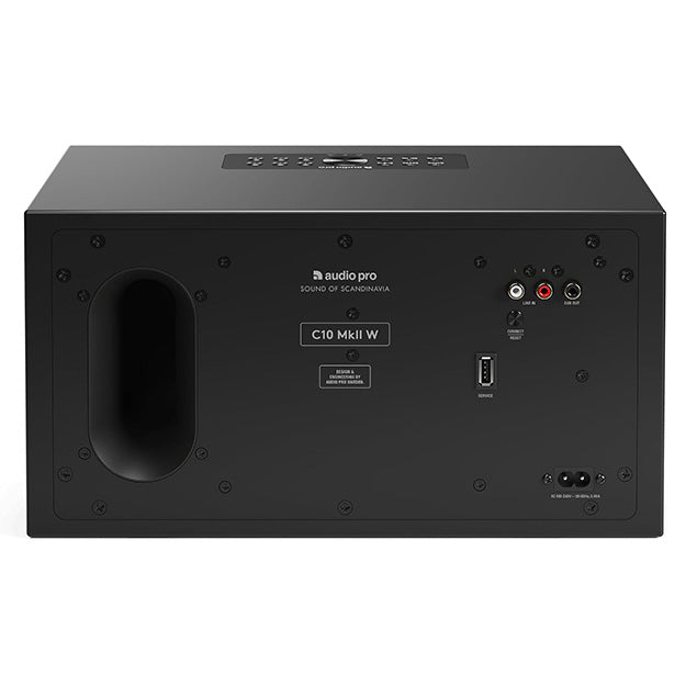 Audio Pro C10 MkII W Compact Multiroom Speaker (WiFi & Bluetooth)