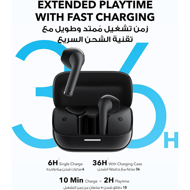 Anker Soundcore K20i Bluetooth Wireless Semi-in-Ear Earbuds