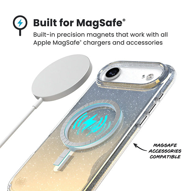 Speck Presidio Lux Glitter Case With MagSafe For iPhone AIR