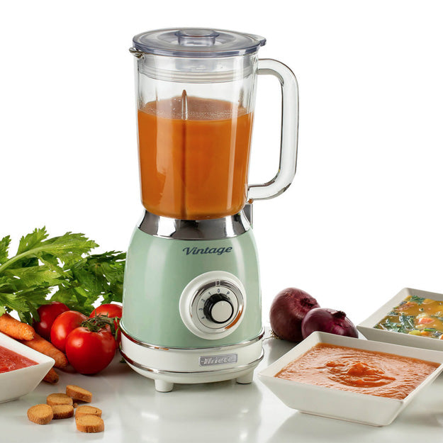 Ariete Vintage 1.5L Blender (4 Speeds & Pulse With Ice Crusher Function)