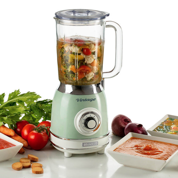 Ariete Vintage 1.5L Blender (4 Speeds & Pulse With Ice Crusher Function)