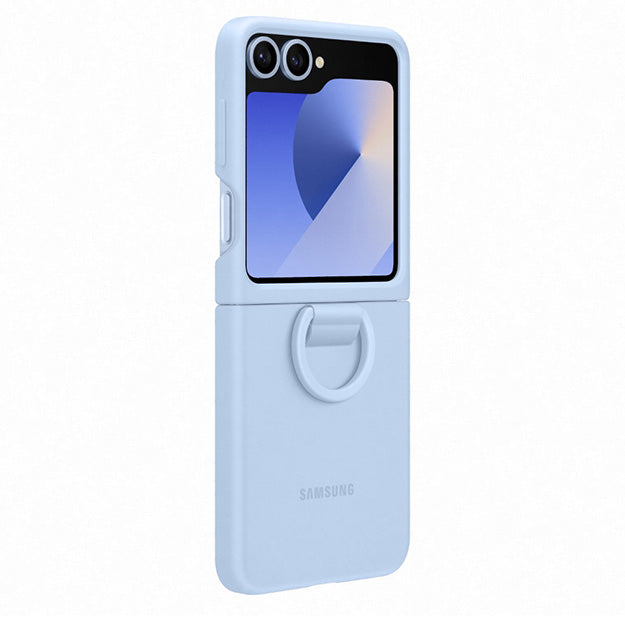 Samsung Silicone Cover With Ring For Samsung Galaxy Z Flip7 FE/ Flip6