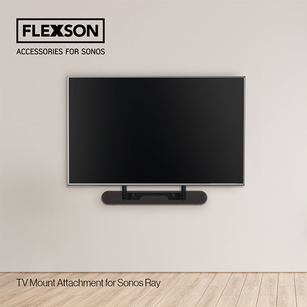 Flexson TV Mount Attachment For Sonos Ray - Black