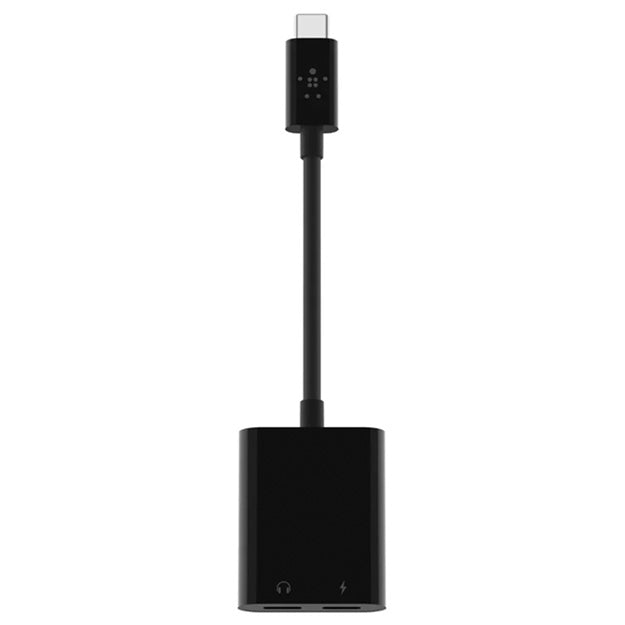Belkin 60W USB-C Audio With Charge Adapter - Black