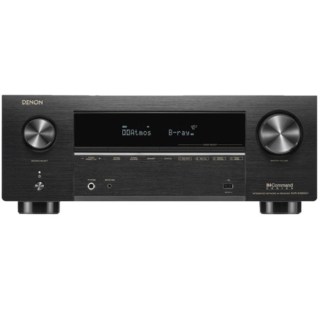 Denon AVR-X3800H 9.4 Channel Network AV Receiver - Black