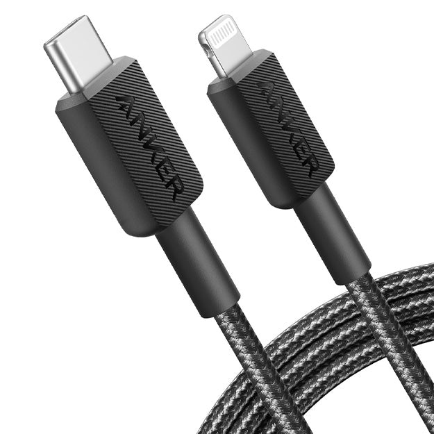 Anker 322 PowerLine USB-C To MFI 1.8M 60W Cable – Black