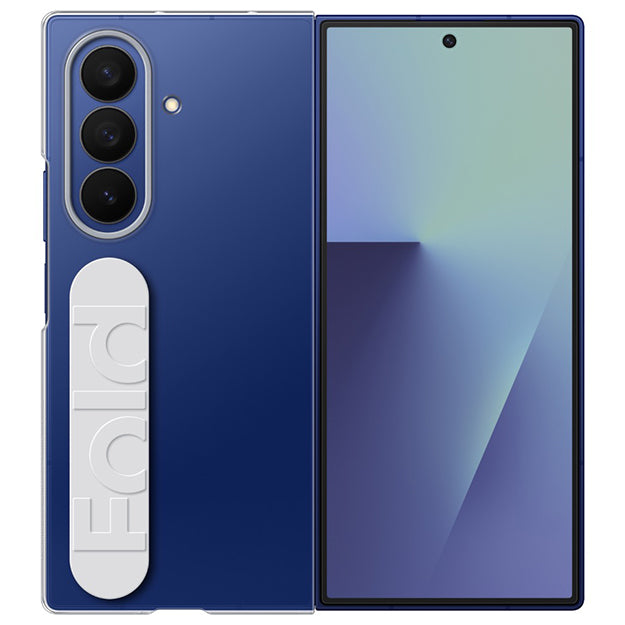 Samsung Clear Grip Case For Samsung Galaxy Z Fold7 – Clear