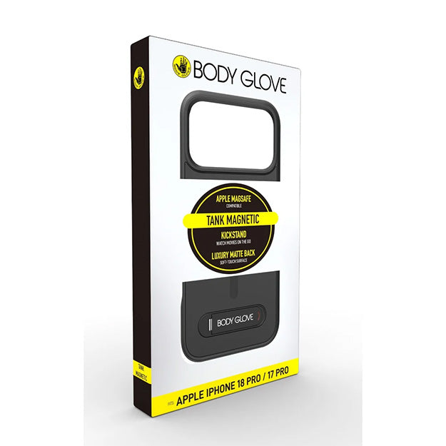 Body Glove Tank Magnetic Case With Kickstand For Apple iPhone 18 / 17 PRO - Black