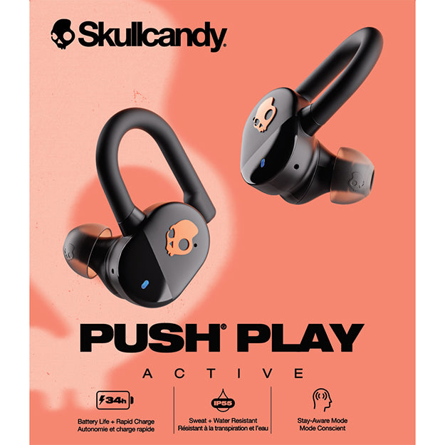 SkullCandy Push Play Active True Wireless In-Ear Earbuds