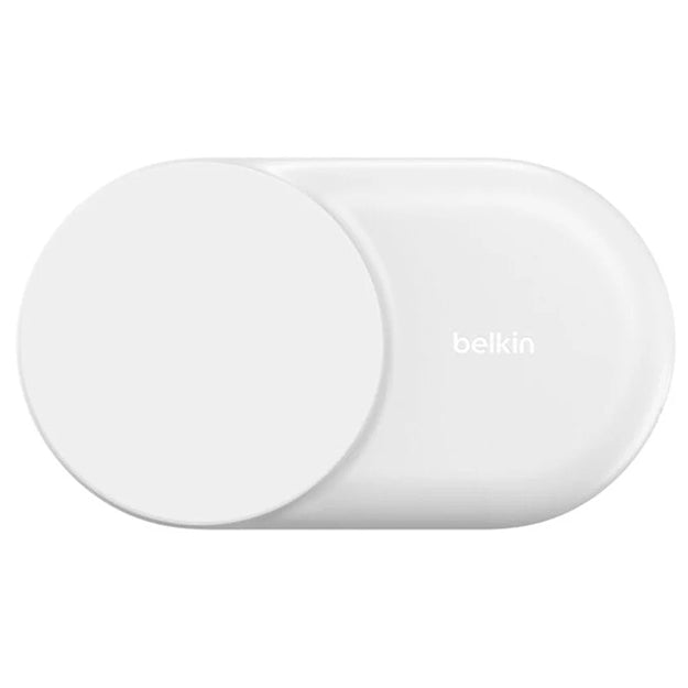 Belkin UltraCharge 25W 2-in-1 Qi2 Round Magnetic Wireless Charger