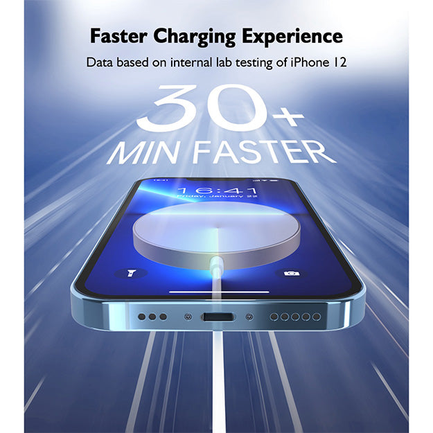 Choetech Magsafe Compatible Magnetic Wireless Charging Pad T581-F 15W - White