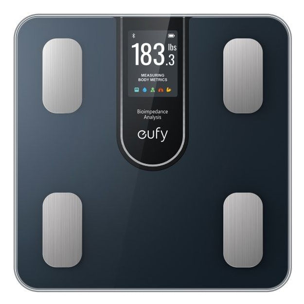 Eufy C20 Body Analysis Smart Scale (16 Key Body Metrics) - Black