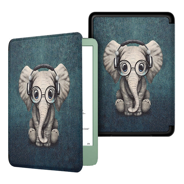 Amazon Kindle 6" Wi-Fi 16GB (11th Gen 2024 Model) With S/O Matcha Cover Bundle