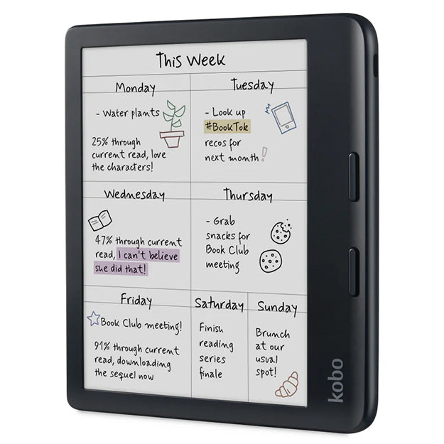 Kobo Libra Colour 7" Colour E Ink Kaleido 3 Touchscreen eReader