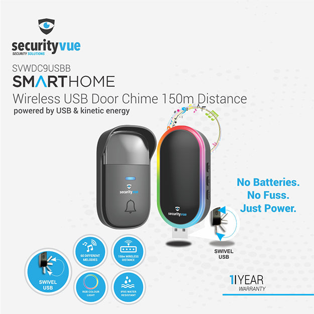 SecurityVue USB Wireless Door Chime