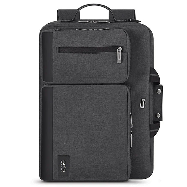 Solo New York Duane Hybrid 15.6" Briefcase Backpack - Grey