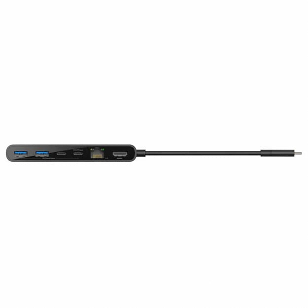 Belkin Connect 8-In-1 Type-C Ethernet Hub - Black