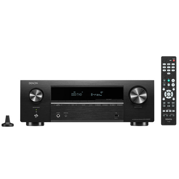 Denon AVR-X580BT 5.2 Channel 70W 8K AV Receiver - Black