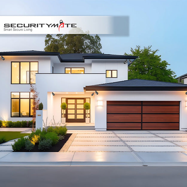 SecurityMate 8 Channel CCTV Kit With 4 1080P HD Outdoor Bullet Cameras - Black