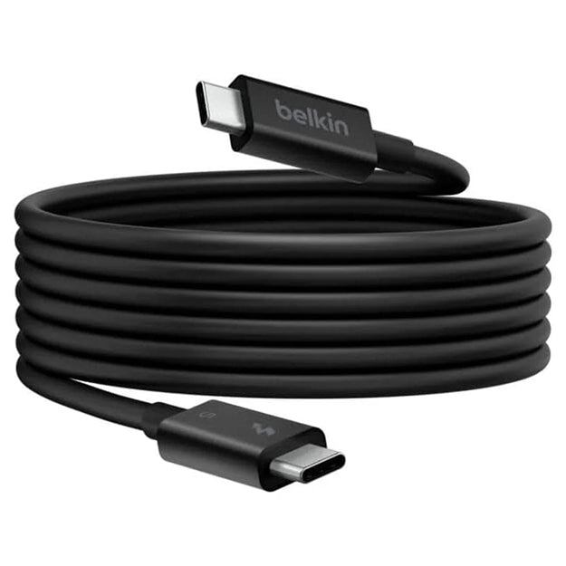 Belkin Thunderbolt 5 Type-C Male To Male 240 Watt 1m Cable - Black