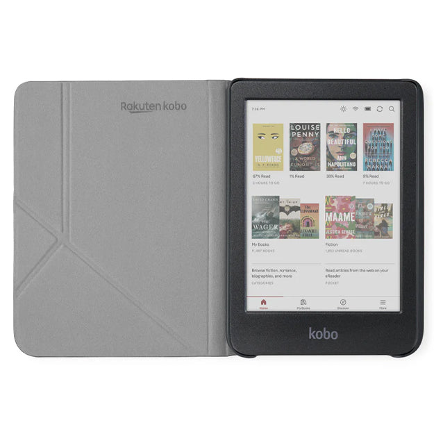 Kobo SleepCover Case For Kobo Clara Colour & Kobo Clara BW - Black