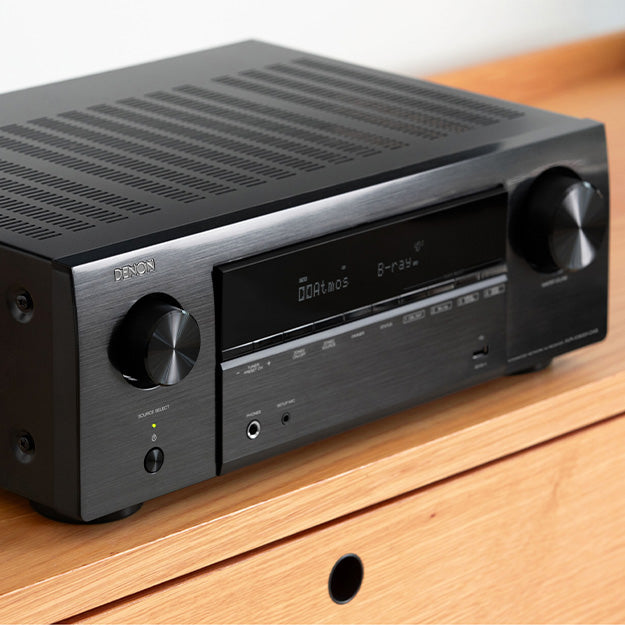 Denon AVR-X1800H - 7.2 Channel Network AV Receiver - Black — Shop