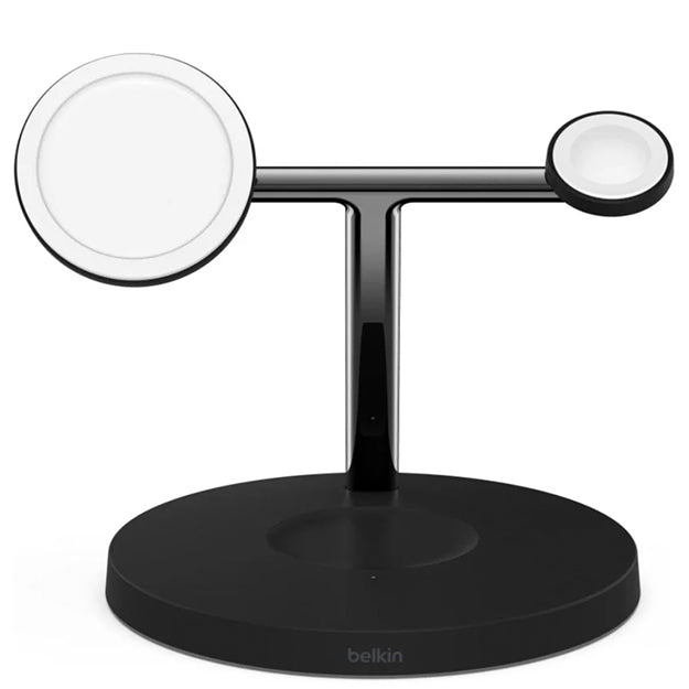 Belkin BoostCharge Pro MagSafe 3-In-1 Charging Stand 15W - Black