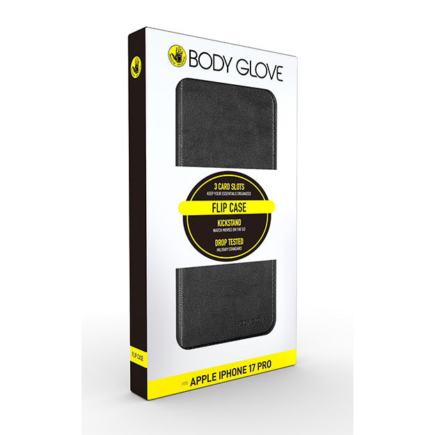 Body Glove Flip Series For Apple iPhone 17 Pro Max – Black