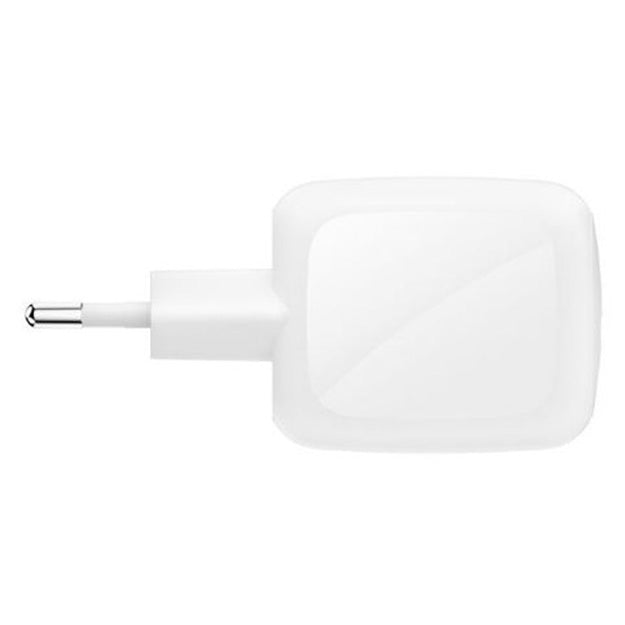 Belkin 67 Watt Dual USB-C Port GaN Wall Charger With 2m USB-C To USB-C Cable - White