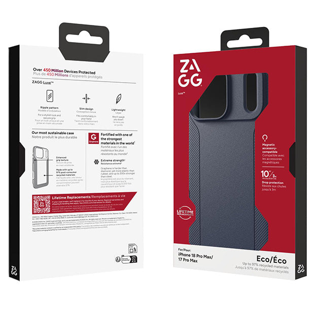 Zagg Luxe MagSafe Case For Apple iPhone 18 PRO MAX / 17 PRO MAX
